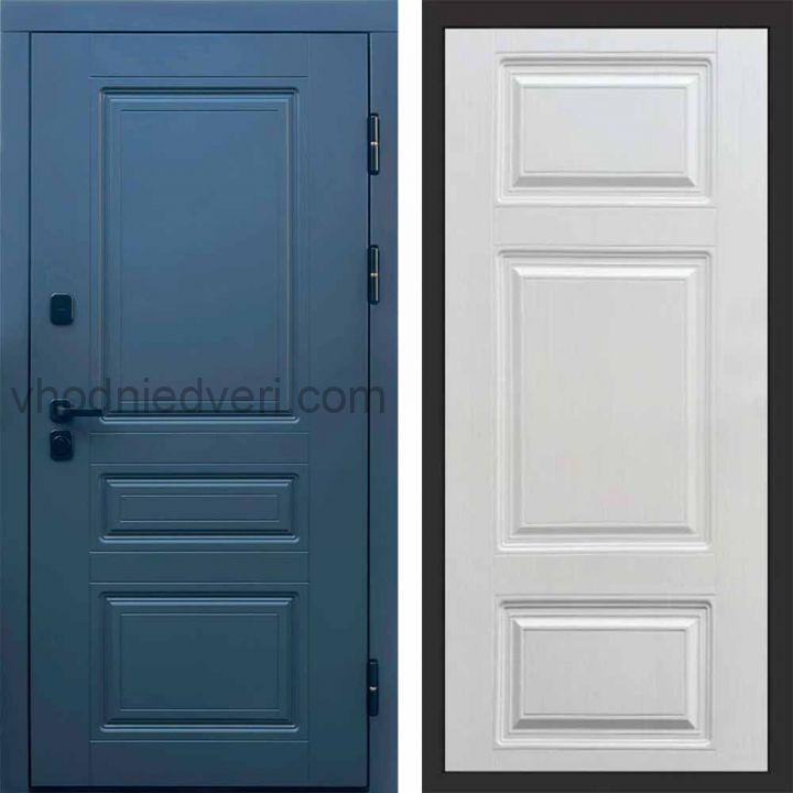 Входная дверь Termo-door Орегон Графит - Лион Лиственница