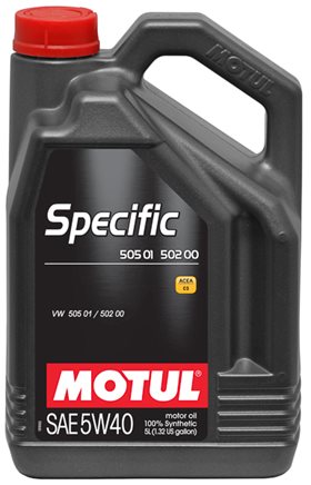 Motul Specific 505.00 / 505.01 5W-40, 5л