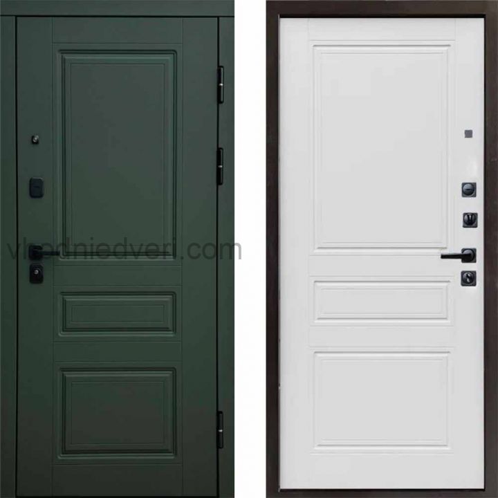 Входная дверь Termo-door Орегон Грин - Классика Лиственница