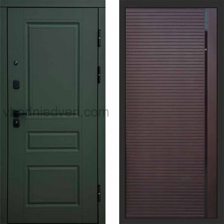 Входная дверь Termo-door Орегон Грин - Porte Шоколад