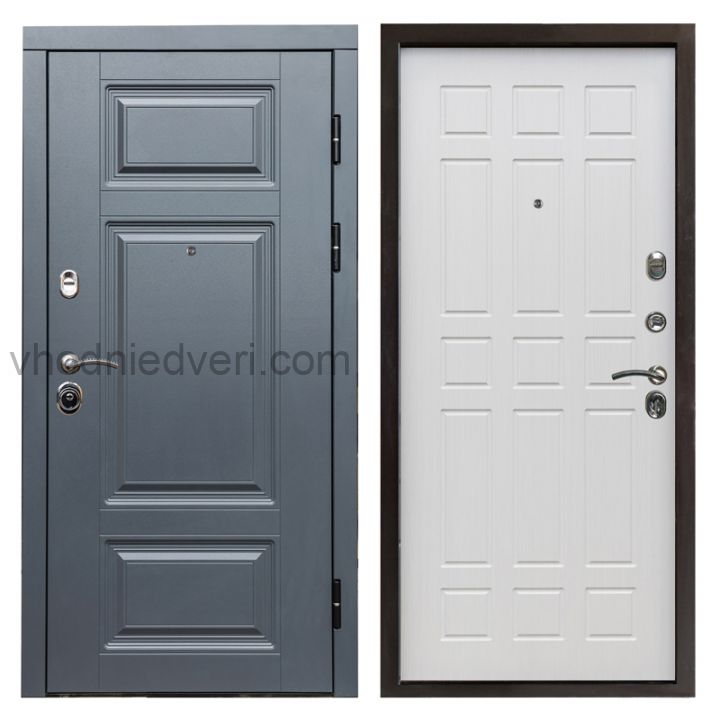 Входная дверь Termo-door Премиум Грей - Спарта Лиственница