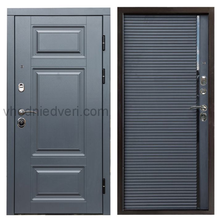 Входная дверь Termo-door Премиум Грей - Porte black
