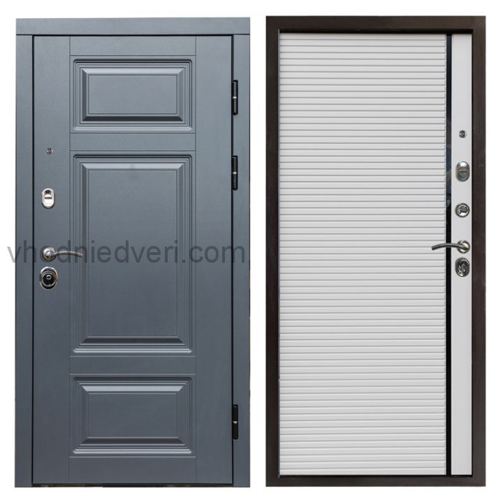 Входная дверь Termo-door Премиум Грей - Porte white
