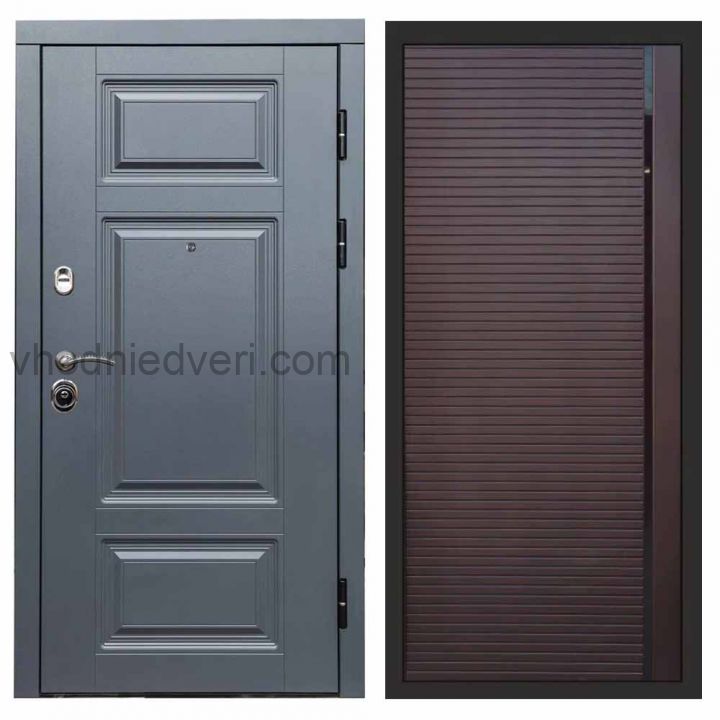 Входная дверь Termo-door Премиум Грей - Porte Шоколад