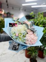 Букет из гортензий