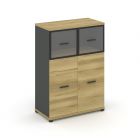 Concept Шкаф 1 широкая секция, 3 ниши CN.STS-314   836х420х1186