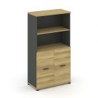 Concept Шкаф 1 широкая секция, 4 ниши CN.STS-411   836х420х1554