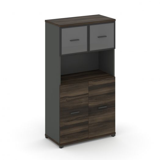 Concept Шкаф 1 широкая секция, 4 ниши CN.STS-415   836х420х1554