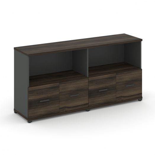 Concept Шкаф 2 широкие секции, 2 нишии CN.STS-221   1668х420х818