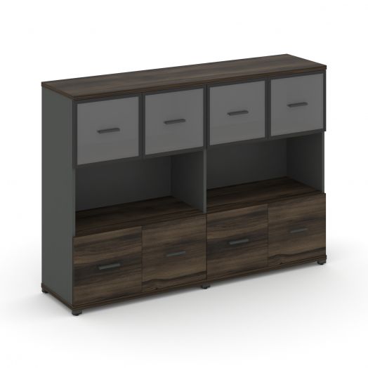 Concept Шкаф 2 широкие секции, 3 ниши CN.STS-325   1668х420х1186