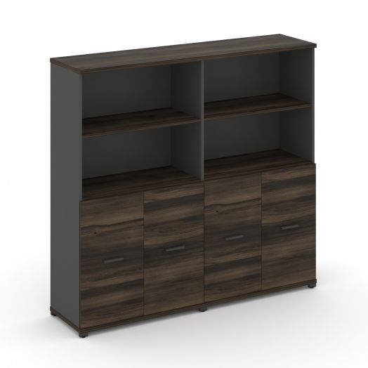 Concept Шкаф 2 широкие секции, 4 ниши CN.STS-421   1668х420х1554