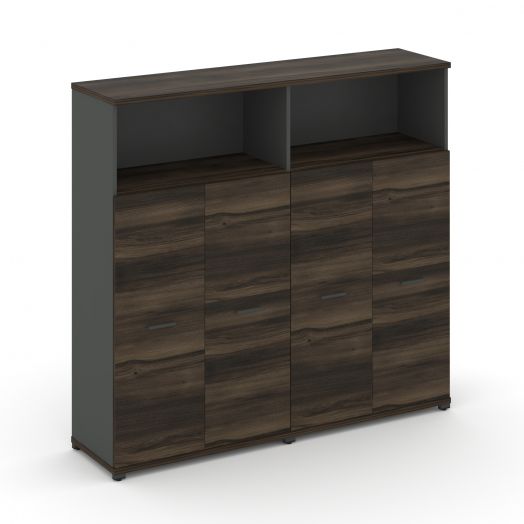 Concept Шкаф 2 широкие секции, 4 ниши CN.STS-423   1668х420х1554