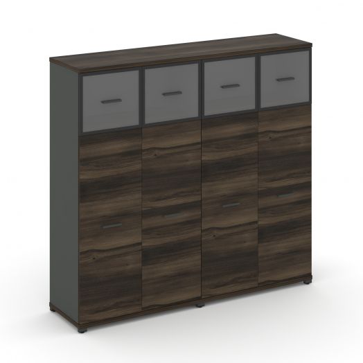 Concept Шкаф 2 широкие секции, 4 ниши CN.STS-424   1668х420х1554