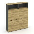 Concept Шкаф 2 широкие секции, 5 ниш CN.STS-526   1668х420х1922