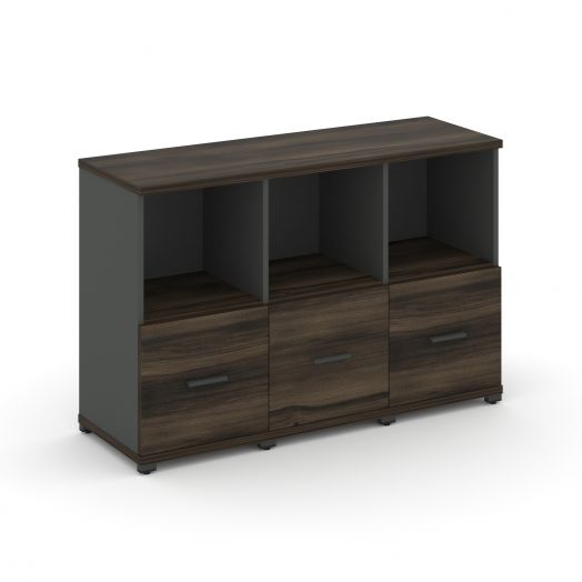 Concept Шкаф 3 узкие секции, 2 ниши CN.STU-231   1252х420х818