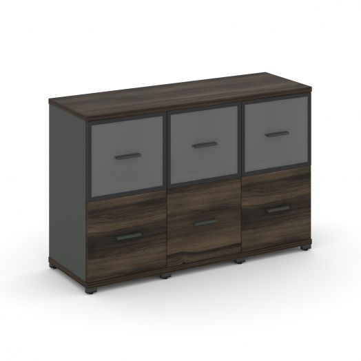 Concept Шкаф 3 узкие секции, 2 ниши CN.STU-232   1252х420х818