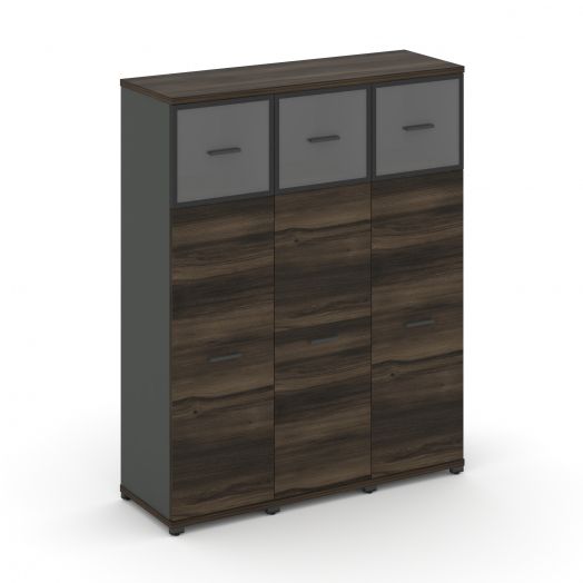 Concept Шкаф 3 узкие секции, 4 ниши CN.STU-434   1252х420х1554