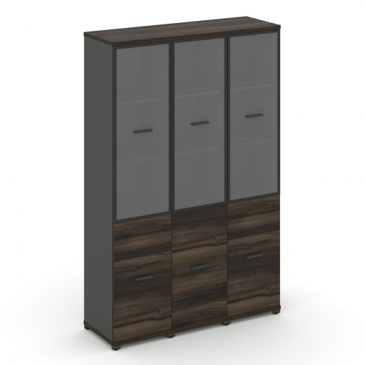 Concept Шкаф 3 узкие секции, 5 ниш CN.STU-532   1252х420х1922