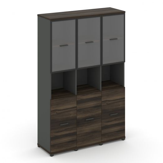 Concept Шкаф 3 узкие секции, 5 ниш CN.STU-533   1252х420х1922