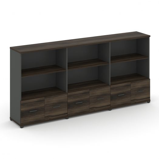 Concept Шкаф 3 широкие секции, 3 ниши CN.STS-331   2500х420х1186