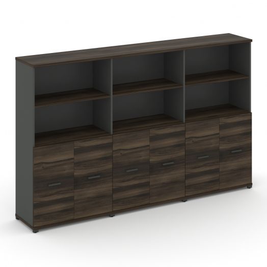 Concept Шкаф 3 широкие секции, 4 ниши CN.STS-431   2500х420х1554