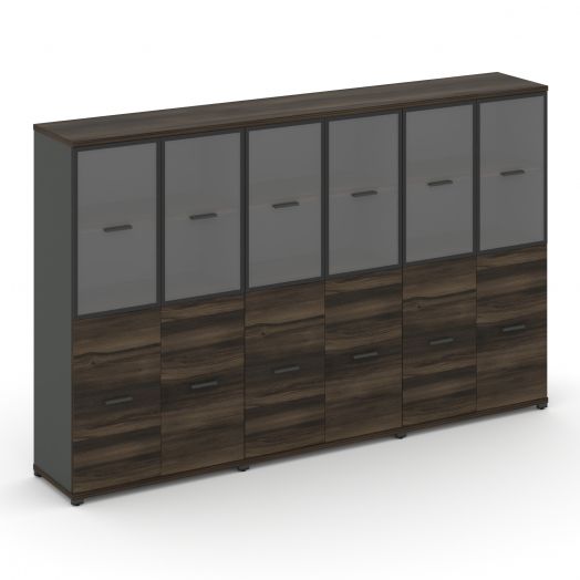 Concept Шкаф 3 широкие секции, 4 ниши CN.STS-432   2500х420х1554