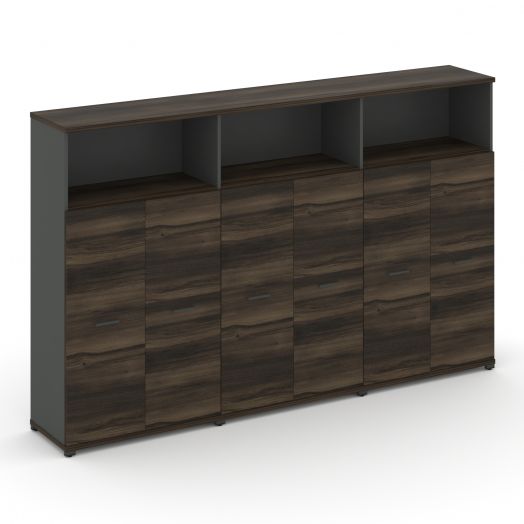 Concept Шкаф 3 широкие секции, 4 ниши CN.STS-433   2500х420х1554