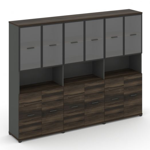 Concept Шкаф 3 широкие секции, 5 ниш CN.STS-533   2500х420х1922