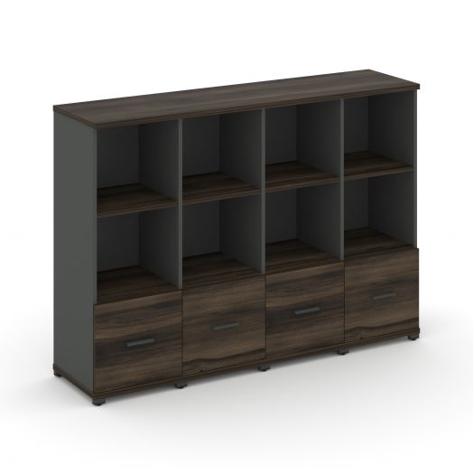 Concept Шкаф 4 узкие секции, 3 ниши CN.STU-341   1668х420х1186