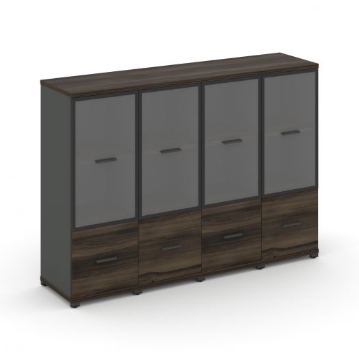 Concept Шкаф 4 узкие секции, 3 ниши CN.STU-342   1668х420х1186