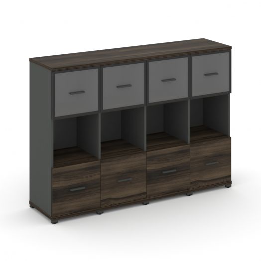 Concept Шкаф 4 узкие секции, 3 ниши CN.STU-345   1668х420х1186