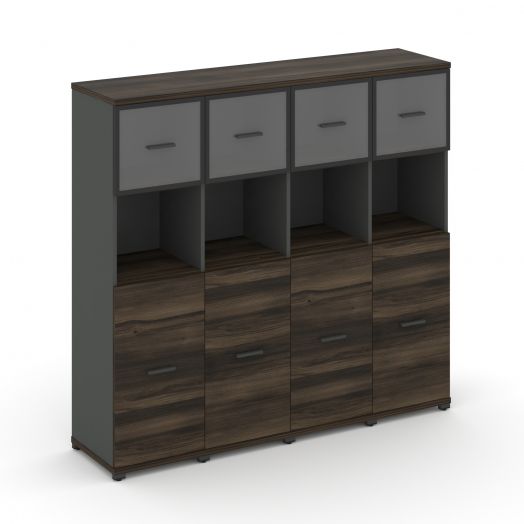 Concept Шкаф 4 узкие секции, 4 ниши CN.STU-445   1668х420х1554