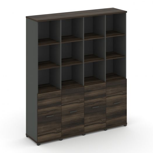 Concept Шкаф 4 узкие секции, 5 ниш CN.STU-541   1668х420х1922