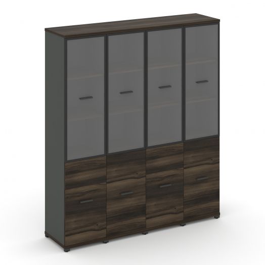 Concept Шкаф 4 узкие секции, 5 ниш CN.STU-542   1668х420х1922