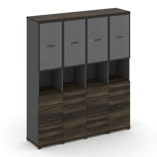 Concept Шкаф 4 узкие секции, 5 ниш CN.STU-543   1668х420х1922