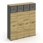 Concept Шкаф 4 узкие секции, 5 ниш CN.STU-547   1668х420х1922