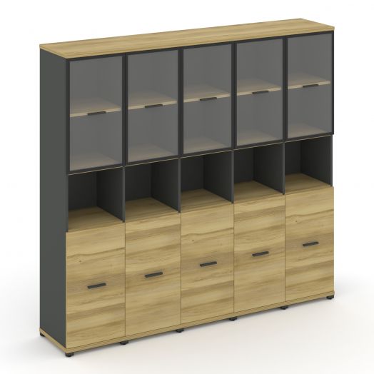 Concept Шкаф 5 узких секции, 5 ниш CN.STU-553   2084х420х1922