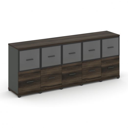 Concept Шкаф 5 узких секций, 2 ниши CN.STU-252   2084х420х818