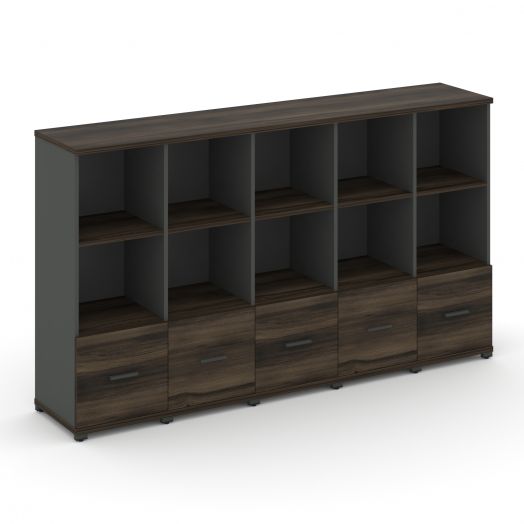 Concept Шкаф 5 узких секций, 3 ниши CN.STU-351   2084х420х1186