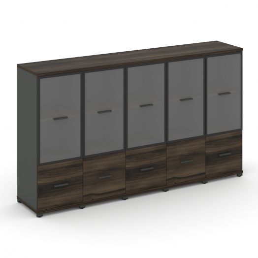 Concept Шкаф 5 узких секций, 3 ниши CN.STU-352   2084х420х1186