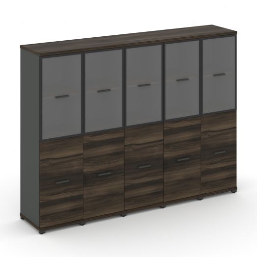 Concept Шкаф 5 узких секций, 4 ниши CN.STU-452   2084х420х1554