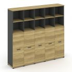 Concept Шкаф 5 узких секций, 5 ниш CN.STU-554   2084х420х1922