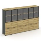 Concept Шкаф 6 узких секций, 4 ниши CN.STU-462   2500х420х1554