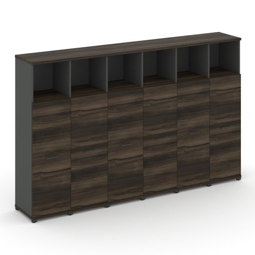 Concept Шкаф 6 узких секций, 4 ниши CN.STU-463   2500х420х1554