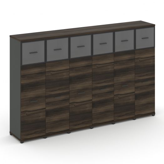 Concept Шкаф 6 узких секций, 4 ниши CN.STU-464   2500х420х1554