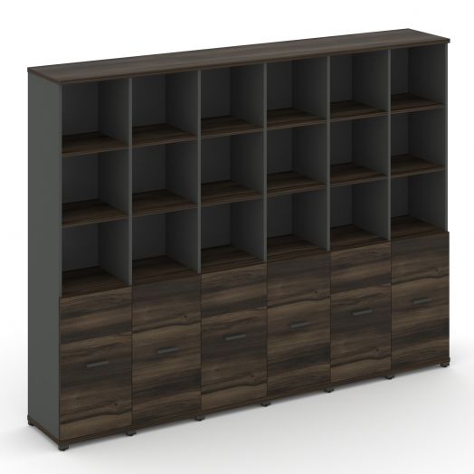 Concept Шкаф 6 узких секций, 5 ниш CN.STU-561   2500х420х1922