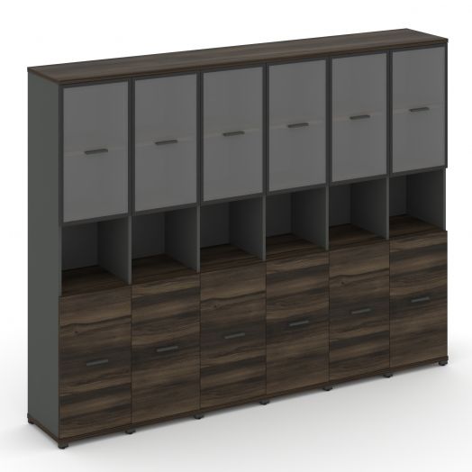 Concept Шкаф 6 узких секций, 5 ниш CN.STU-563   2500х420х1922