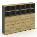 Concept Шкаф 6 узких секций, 5 ниш CN.STU-564   2500х420х1922