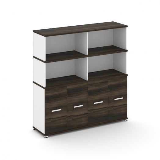 Concept Распаш. шкаф опорныйприставной с надставкой выс. CN.SOPR-008   1480х420х1530