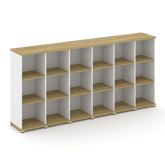 Concept Стеллаж 6 узких секций, 3 ниши CN.STU-360  2500х420х1186